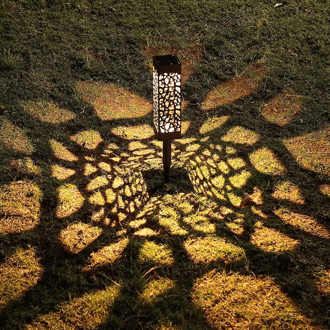 GardenGlimmer™ Solar Pattern Lights