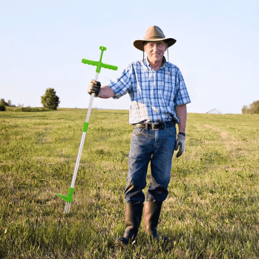 GardenGlimmer™ Stand-Up Garden Weeder