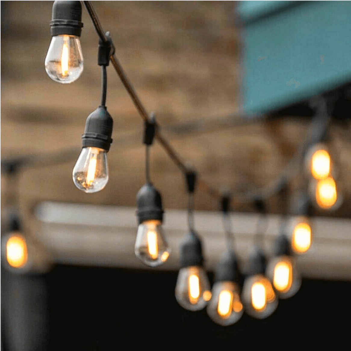 GardenGlimmer™ Solar Festoon Lights