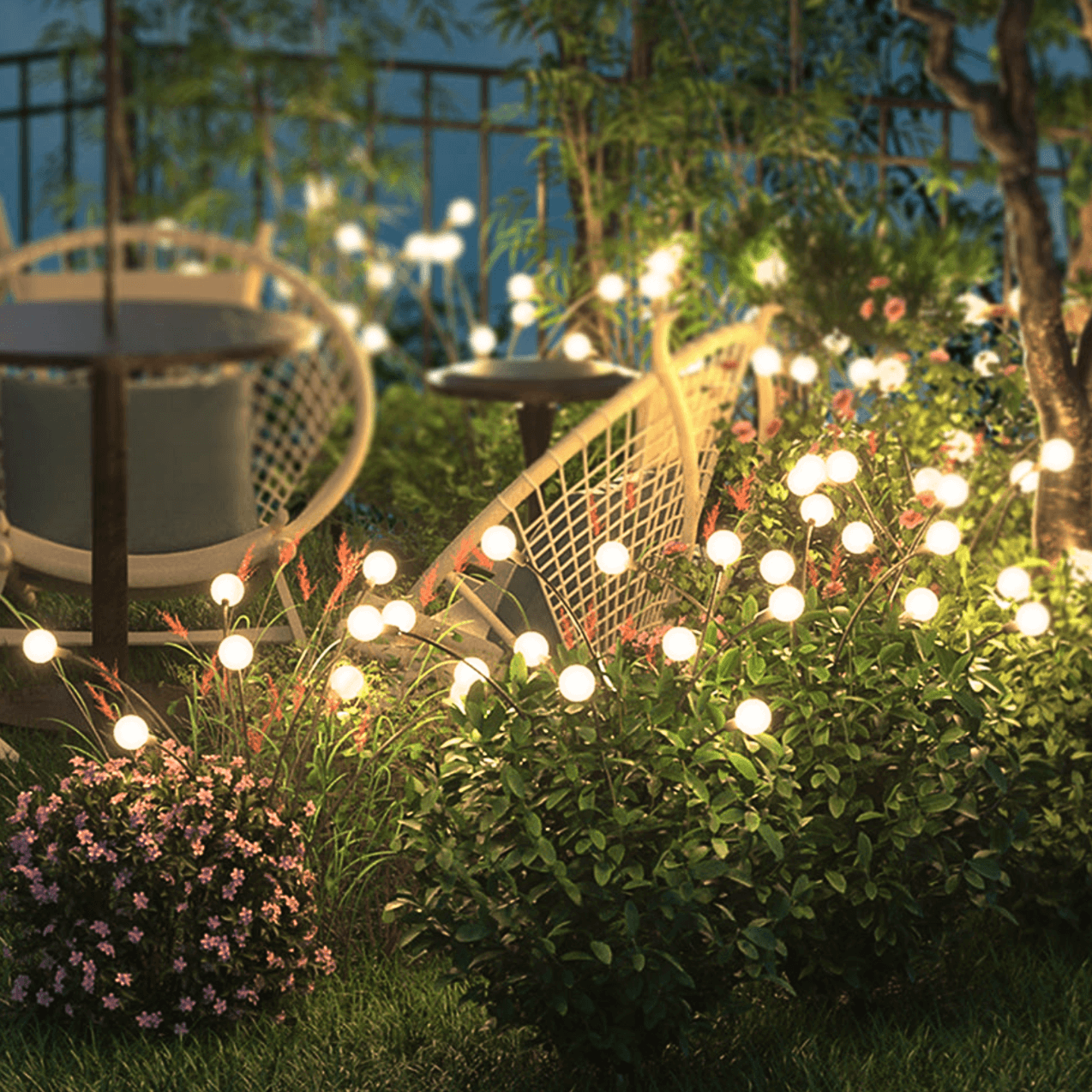 GardenGlimmer™ Solar Firefly Lights