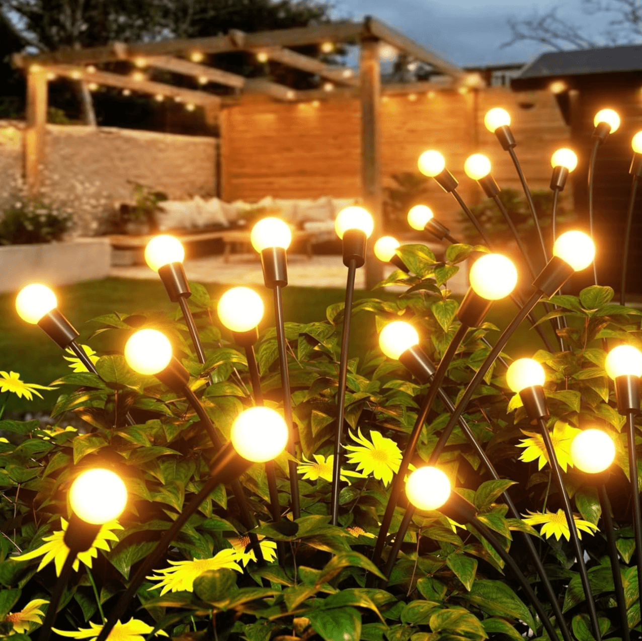 GardenGlimmer™ Solar Firefly Lights