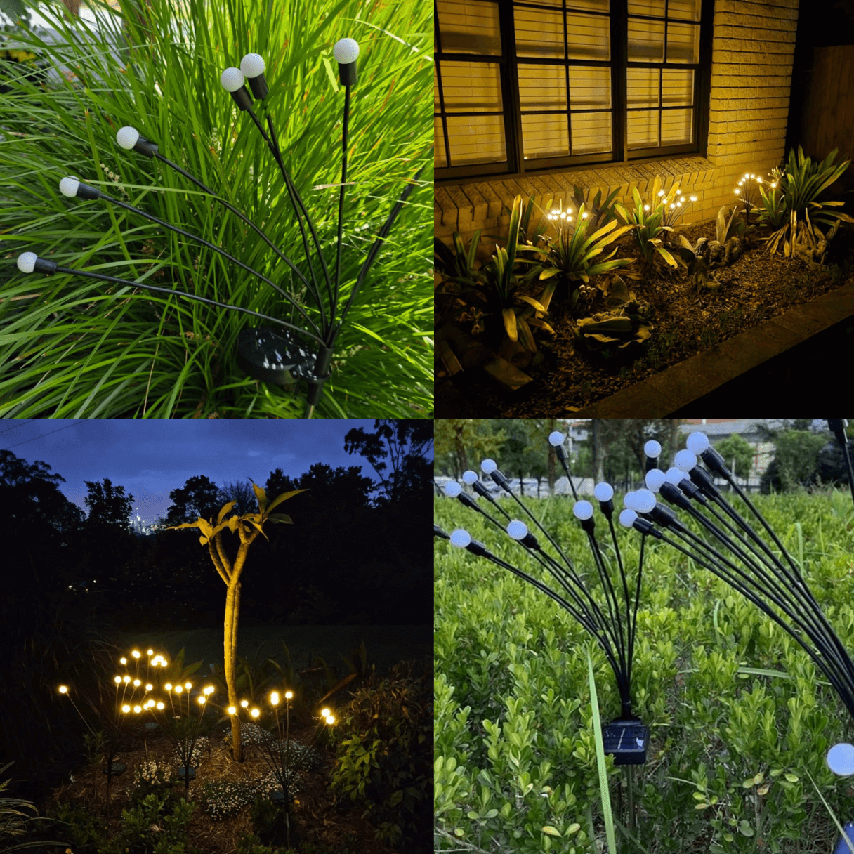 GardenGlimmer™ Solar Firefly Lights
