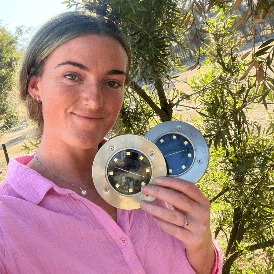 GardenGlimmer™ Solar Ground Light Pack