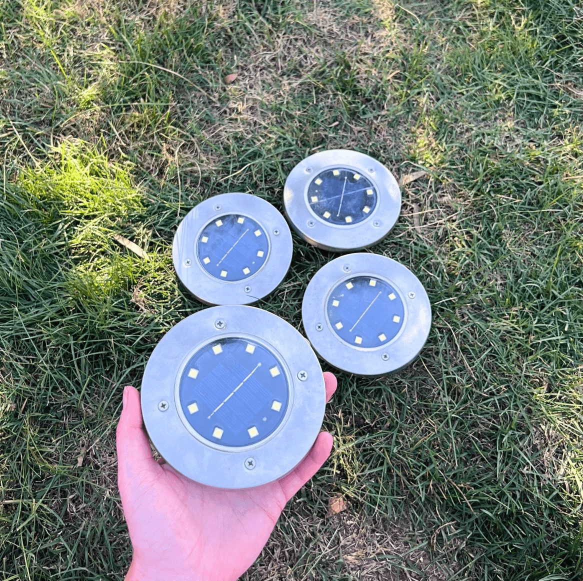 GardenGlimmer™ Solar Ground Light Pack