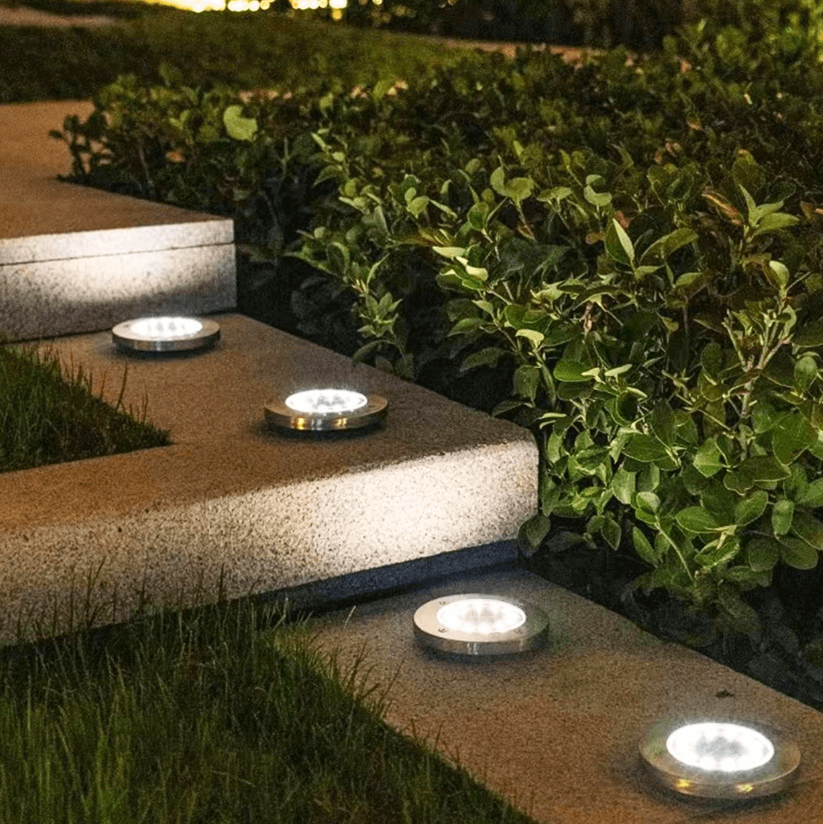 GardenGlimmer™ Solar Ground Light Pack