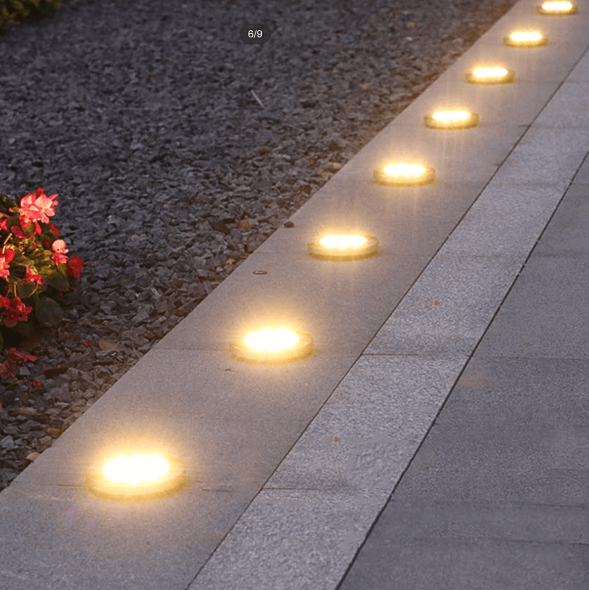 GardenGlimmer™ Solar Ground Light Pack
