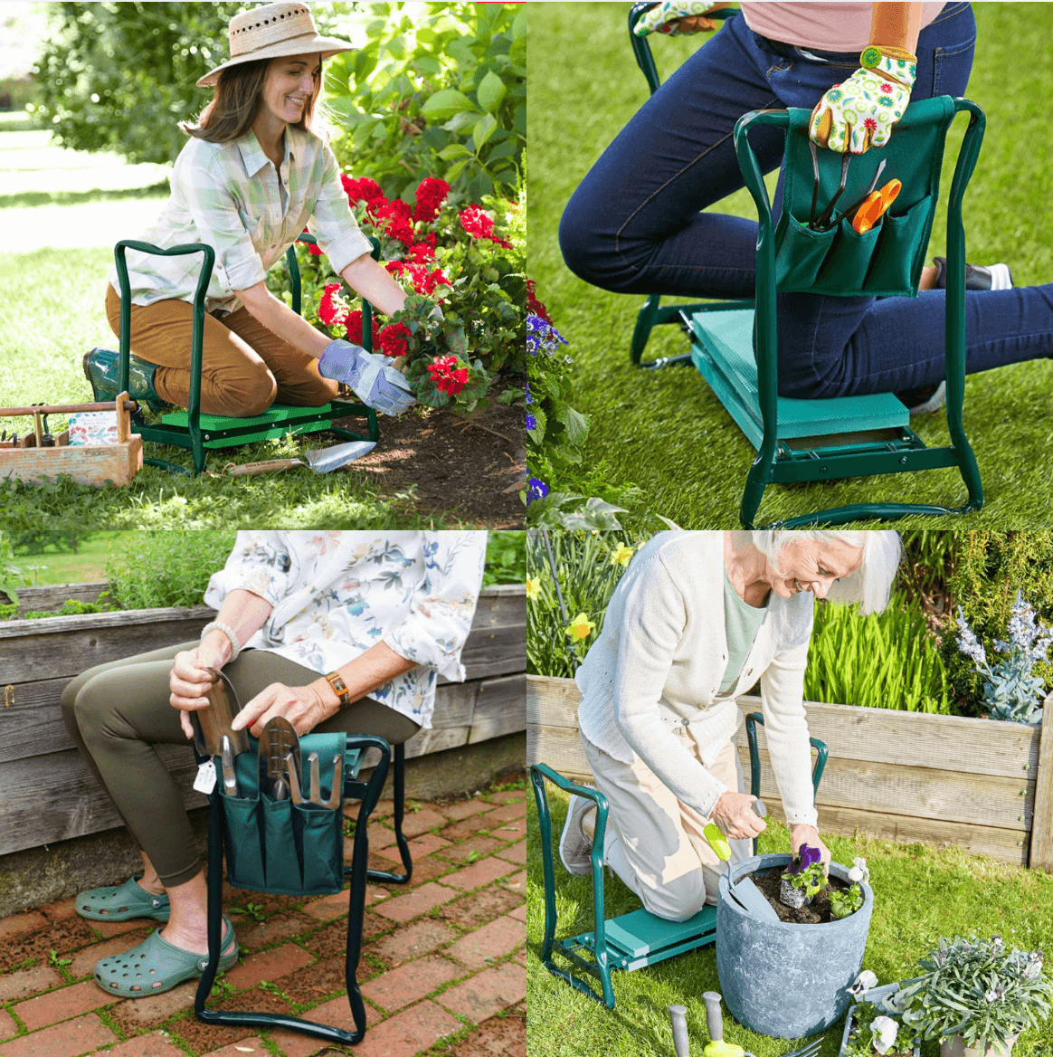 GardenGlimmer™ Multifunctional Garden Kneeler