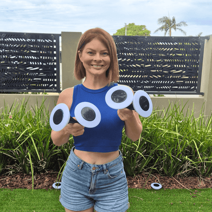 GardenGlimmer™ GlowDisc Solar Ground Light Pack