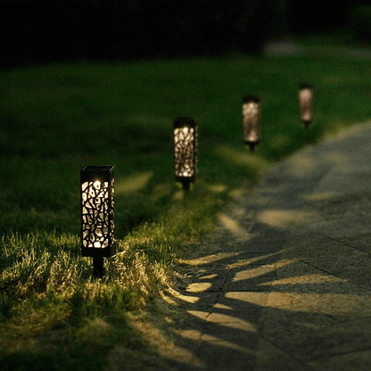 GardenGlimmer™ Solar Pattern Lights