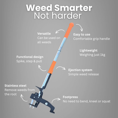 GardenGlimmer™ Stand-Up Garden Weeder