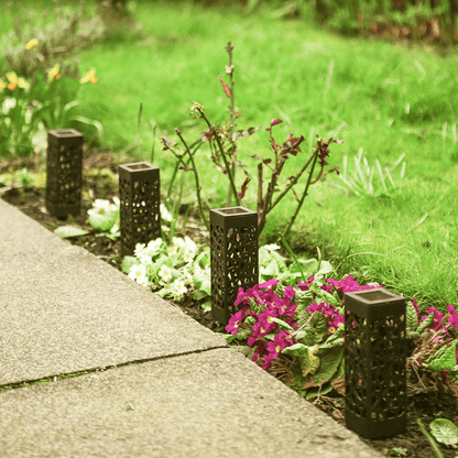 GardenGlimmer™ Solar Pattern Lights