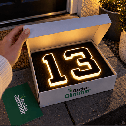 Solar House Number Kit 2pcs