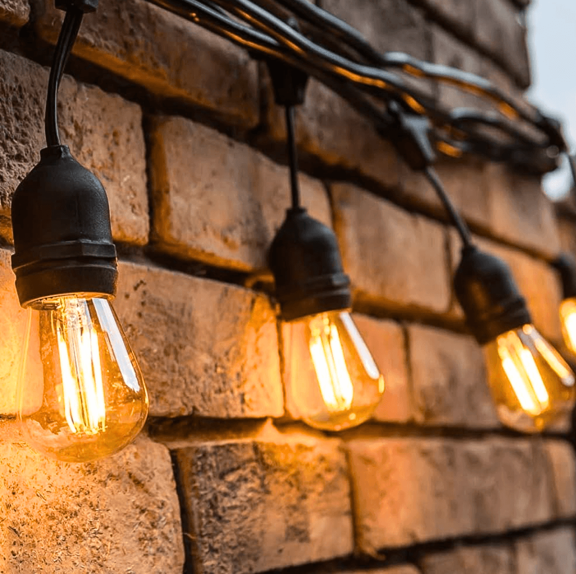 GardenGlimmer™ Solar Festoon Lights