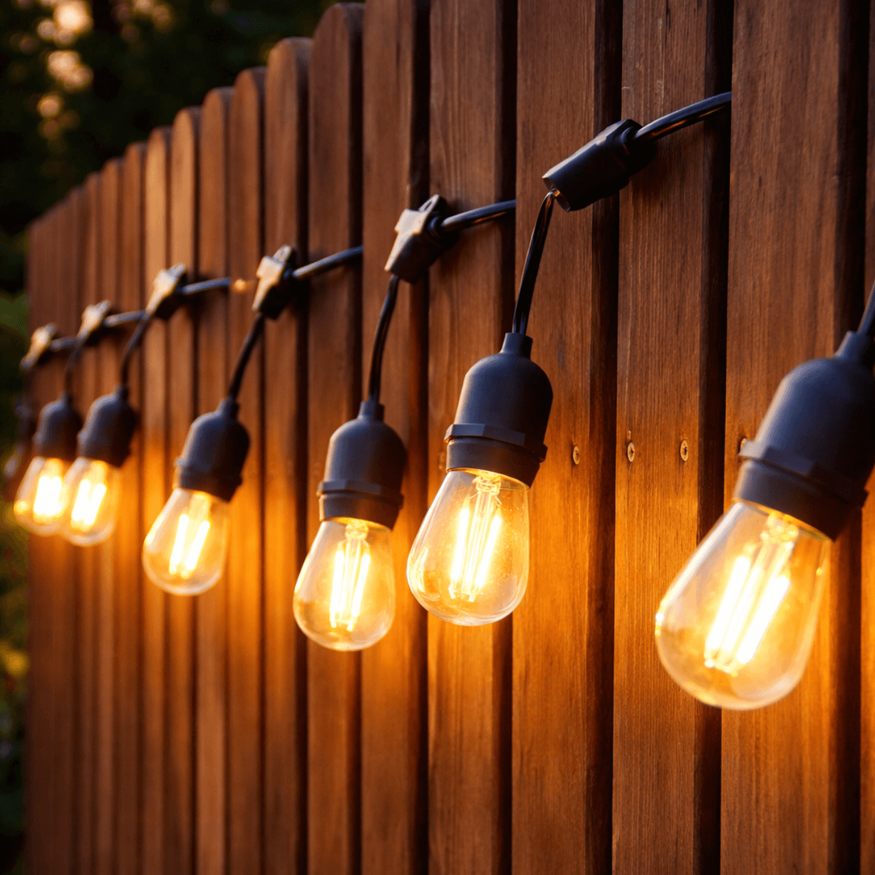 GardenGlimmer™ Solar Festoon Lights