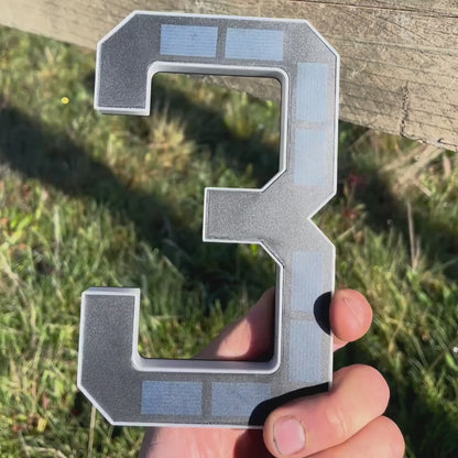 Solar House Number Light